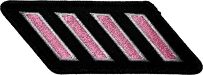 4 Hashmark Pink/Silver